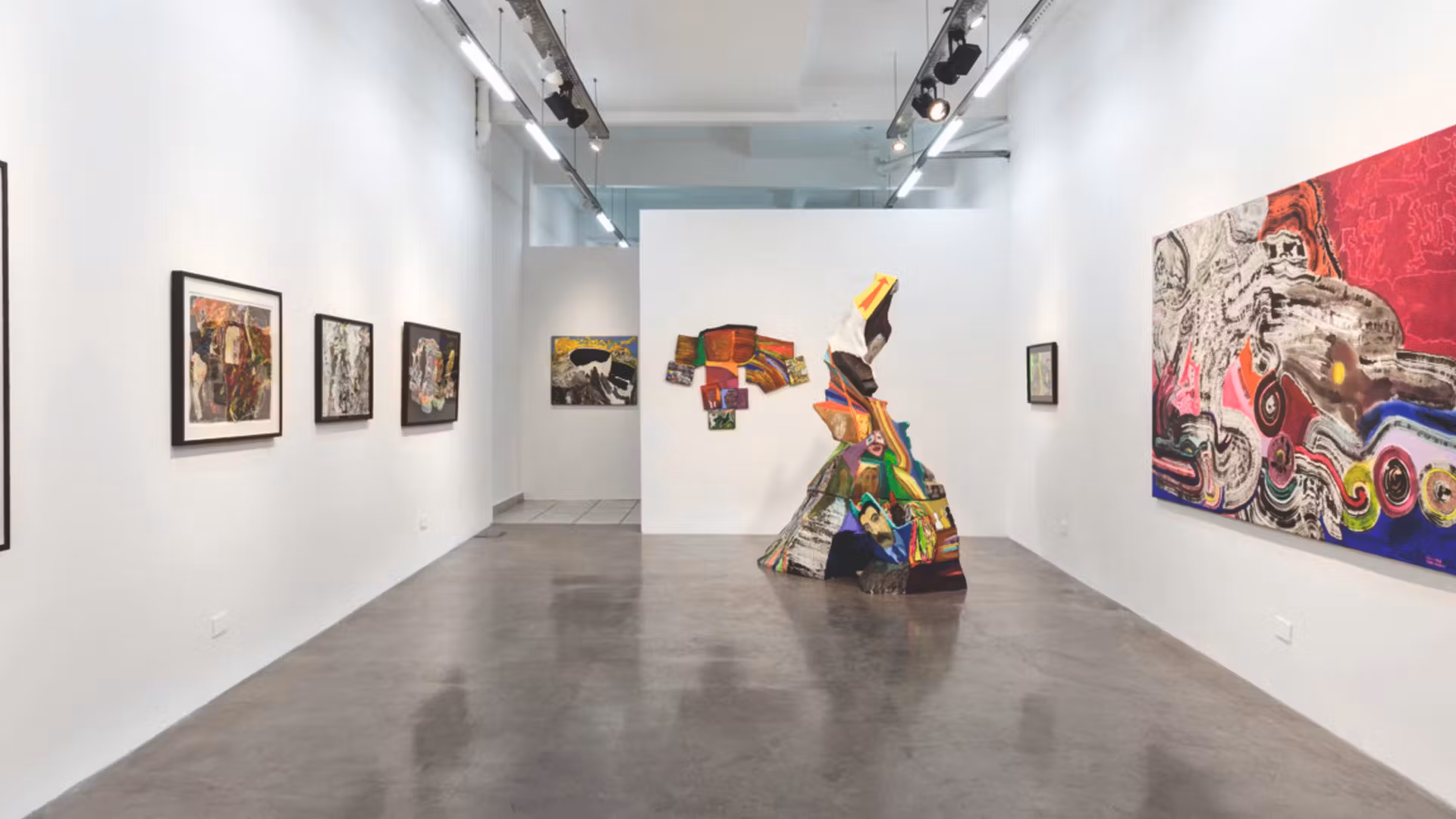 Foto de exposição na Galeria Gachi Prieto