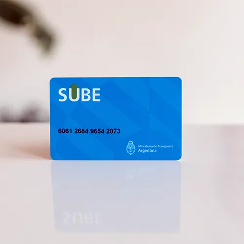 Foto do produto Cartão SUBE